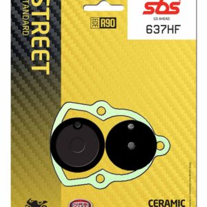 Pastilla de freno SBS P637-HF