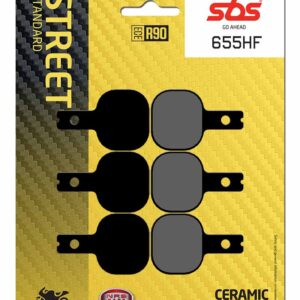 Pastilla de freno SBS P655-HF