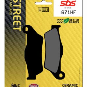 Pastilla de freno SBS P671-HF