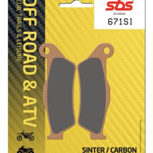 Pastilla de freno SBS P671-SI