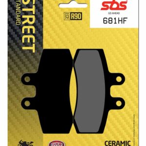 Pastilla de freno SBS P681-HF