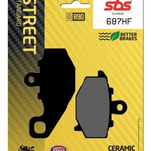 Pastilla de freno SBS P687-HF