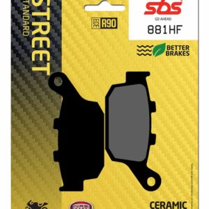 Pastilla de freno SBS P881-HF