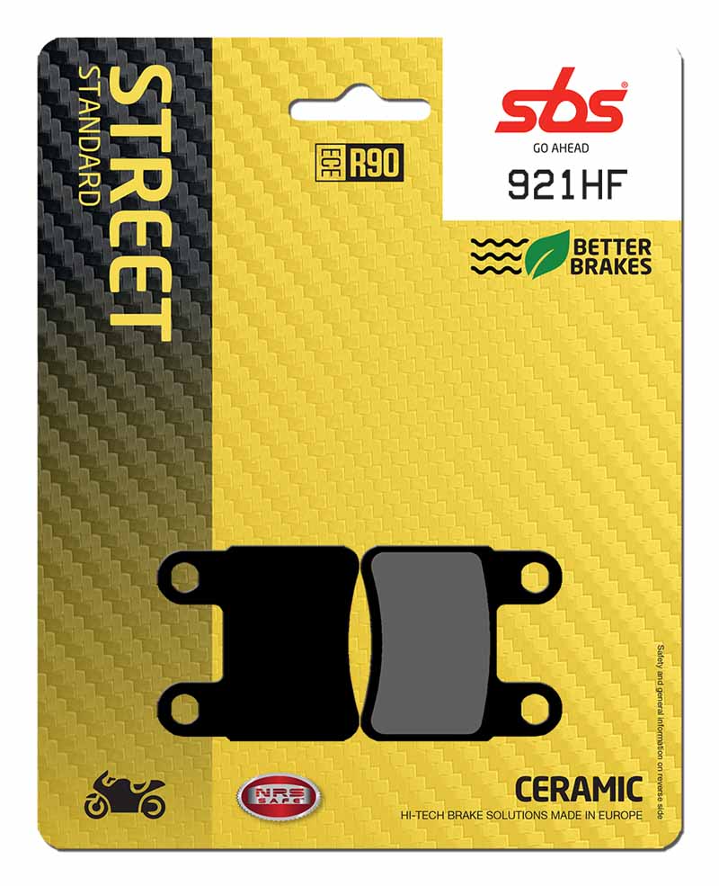 Pastilla de freno SBS P921-HF