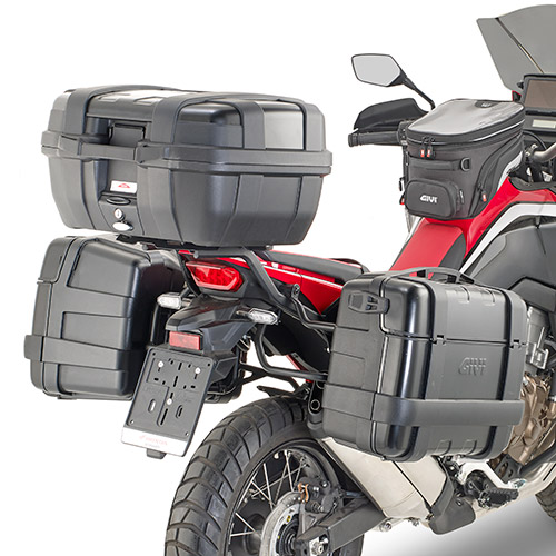 Maleta negra 52 L - TRK52B TREKKER BLACK LINE