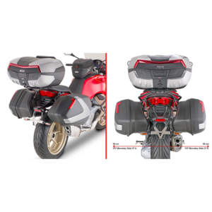 PORTAMALETAS LATERAL MKSIDE. MOT.GUZZI.V100.MANDELO.1000.22