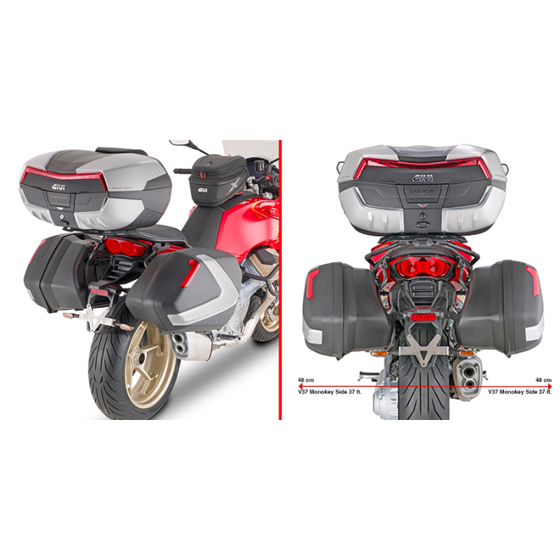 PORTAMALETAS LATERAL MKSIDE. MOT.GUZZI.V100.MANDELO.1000.22