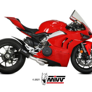 Mivv Full system 2x1 MK3 carbono Ducati Streetfighter V4 2018-25 / Panigale V4 2018-22