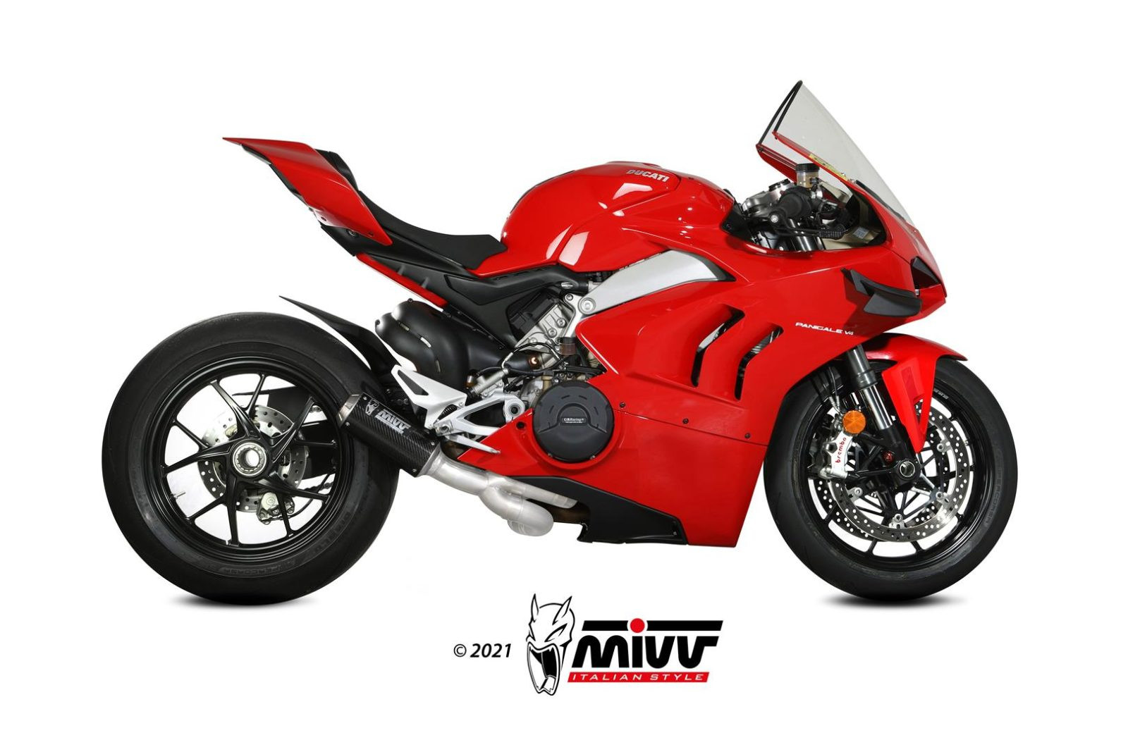 Mivv Full system 2x1 MK3 carbono Ducati Streetfighter V4 2018-25 / Panigale V4 2018-22