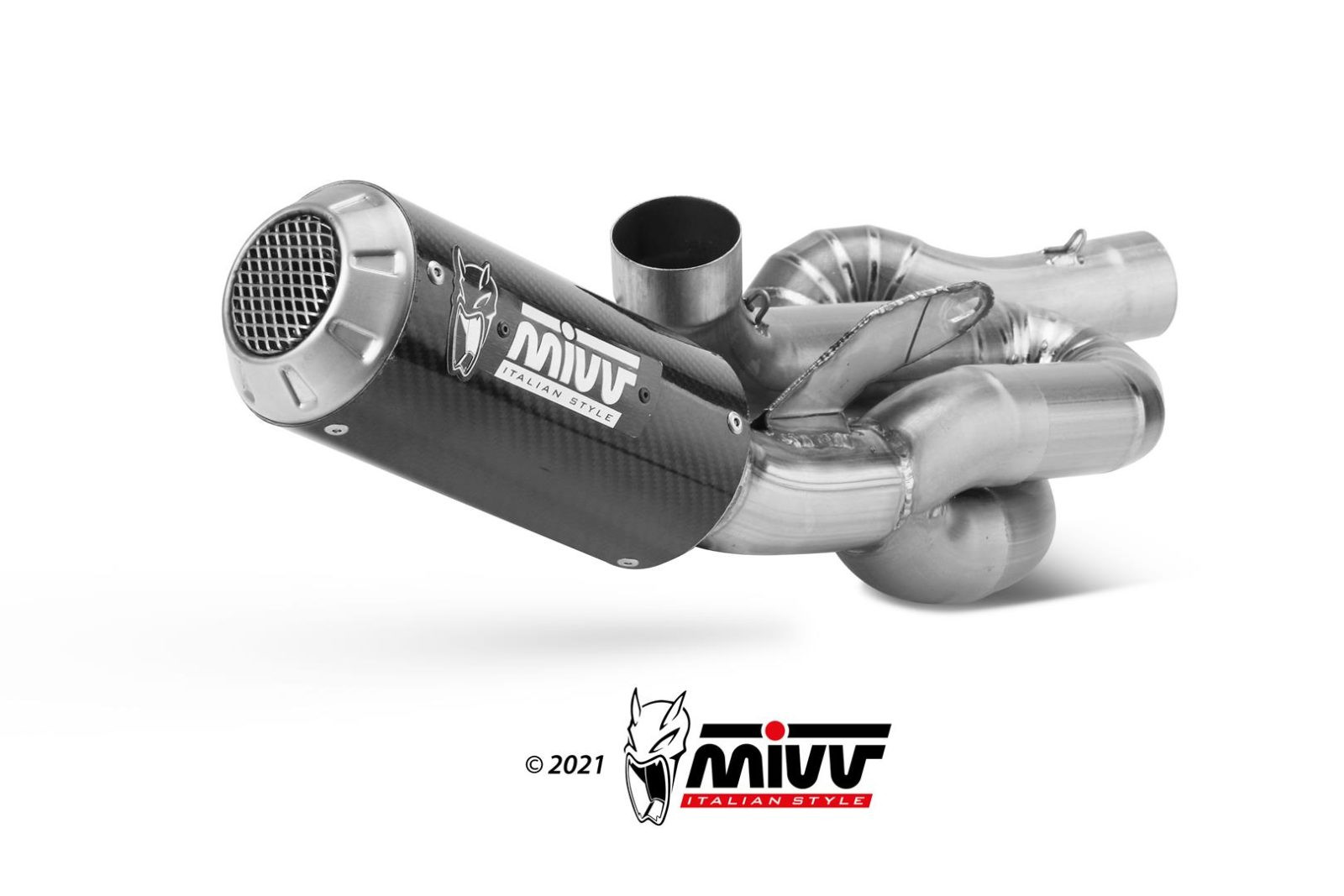 Mivv Full system 2x1 MK3 carbono Ducati Streetfighter V4 2018-25 / Panigale V4 2018-22