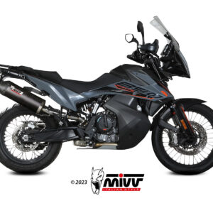 Mivv Slip-On Oval carbono con tapa carbono KTM 790 Adventure/R 19-25 / 890 Adventure/R 20-25