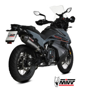 Mivv Slip-On Oval carbono con tapa carbono KTM 790 Adventure/R 19-25 / 890 Adventure/R 20-25