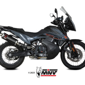 Mivv Slip-On Dakar Black KTM 790 Adventure / R 2019-25 / 890 Adventure / R 2020-25