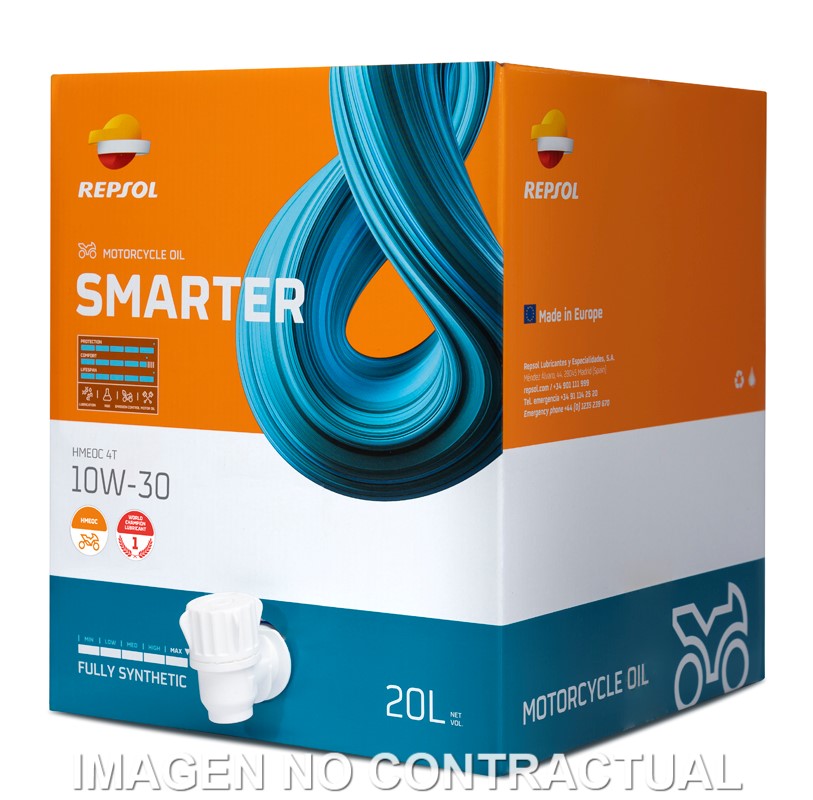BIB REPSOL SMARTER HMEOC 4T 10W-30 20L