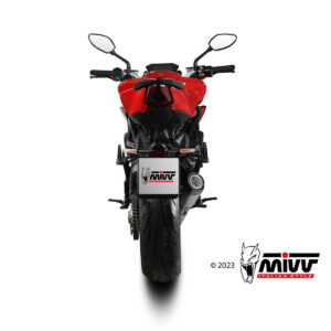 Mivv Slip-On X-M5 Black MV Agusta Brutale 800 / RR 2017-25