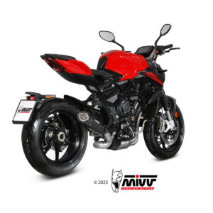 Mivv Slip-On Double Gun black Suzuki GSX-S 1000 / 1000 F 2015-20