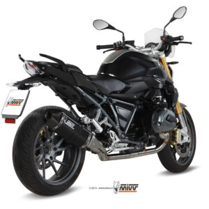 Mivv Slip-On Speed edge black BMW R 1200 R / RS 2015-18