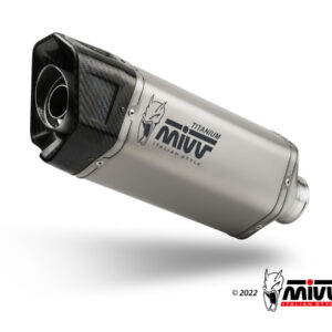 Mivv Slip-On SR-1 Titanium Triumph Speed Triple 1200 RR / RS 2021-24