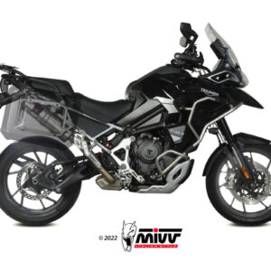 Mivv Slip-On Dakar St. Steel Triumph Tiger 1200 GT / Rally 2021-25
