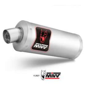 Mivv Slip-On Dakar Black Triumph Tiger 1200 GT / Rally 2021-25