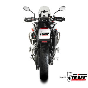 Mivv Slip-On Speed edge black Triumph Tiger 900 / GT / PRO / Rally 2024-25