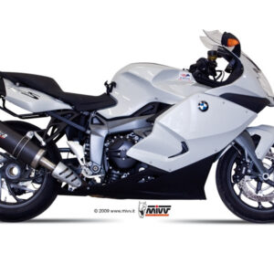 Mivv Slip-On Oval carbono con tapa carbono BMW K 1300 R / S 2009-16