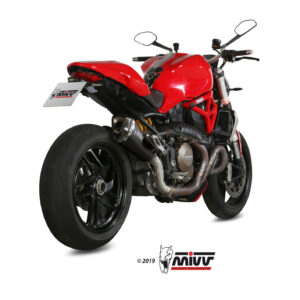 Mivv Slip-On Delta Race black Ducati Monster 1200 / S 2014-16