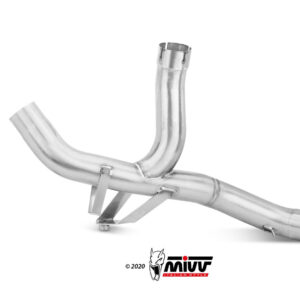 Mivv Tubo no kat (compatible con Silencioso Mivv y Original) Ducati Multistrada 950 / S 2017-21