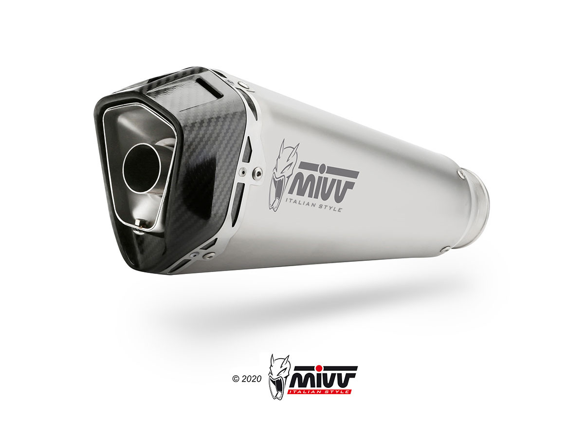 Mivv Slip-On Delta Race St. Steel Ducati Supersport 950 / S 2021-25