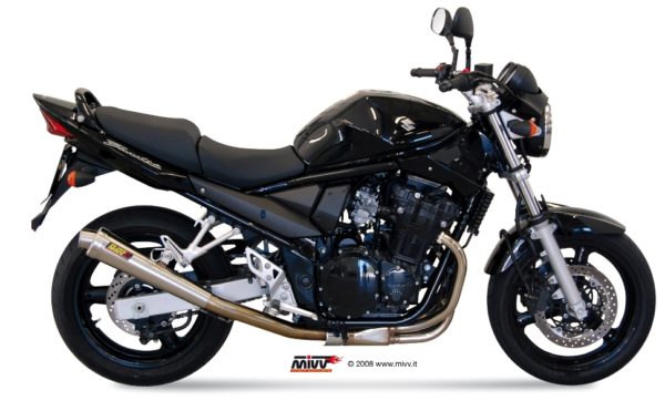 Escape Mivv Slip-On X-Cone St. Steel Suzuki GSF 650 Bandit 2005-06