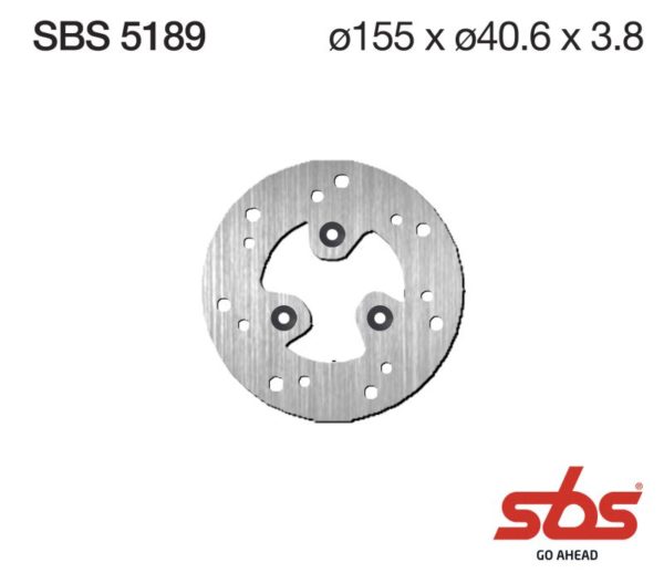 Disco Freno SBS 5189