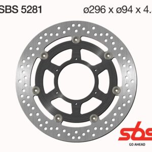Disco Freno SBS 5281