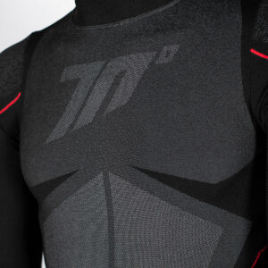 CAMISETA TERMAL SD-CT1 MANGA LARGA UNISEX NEGRO/GRIS