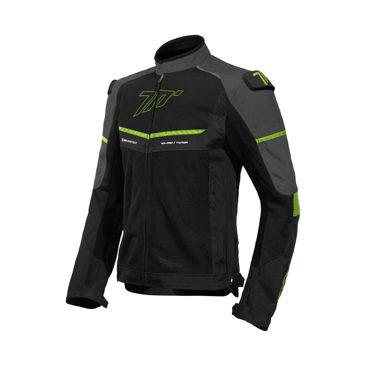 CHAQUETA SD-JR60 THUNDER HOMBRE NEGRO/GRIS/AMARILLO FLUOR