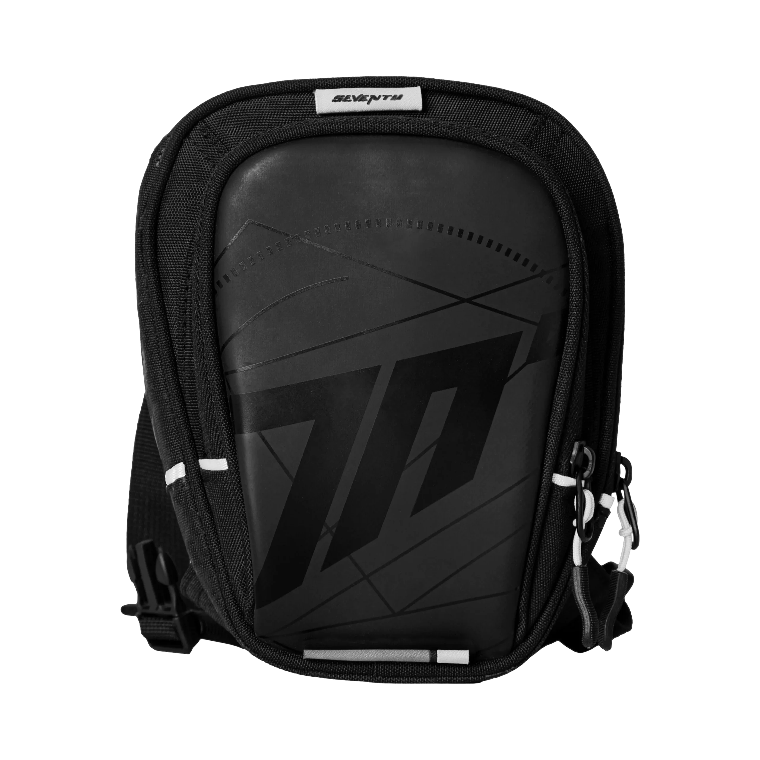 MOCHILA DE PIERNA SD-TL1 PARA MOTO NEGRA/BLANCA
