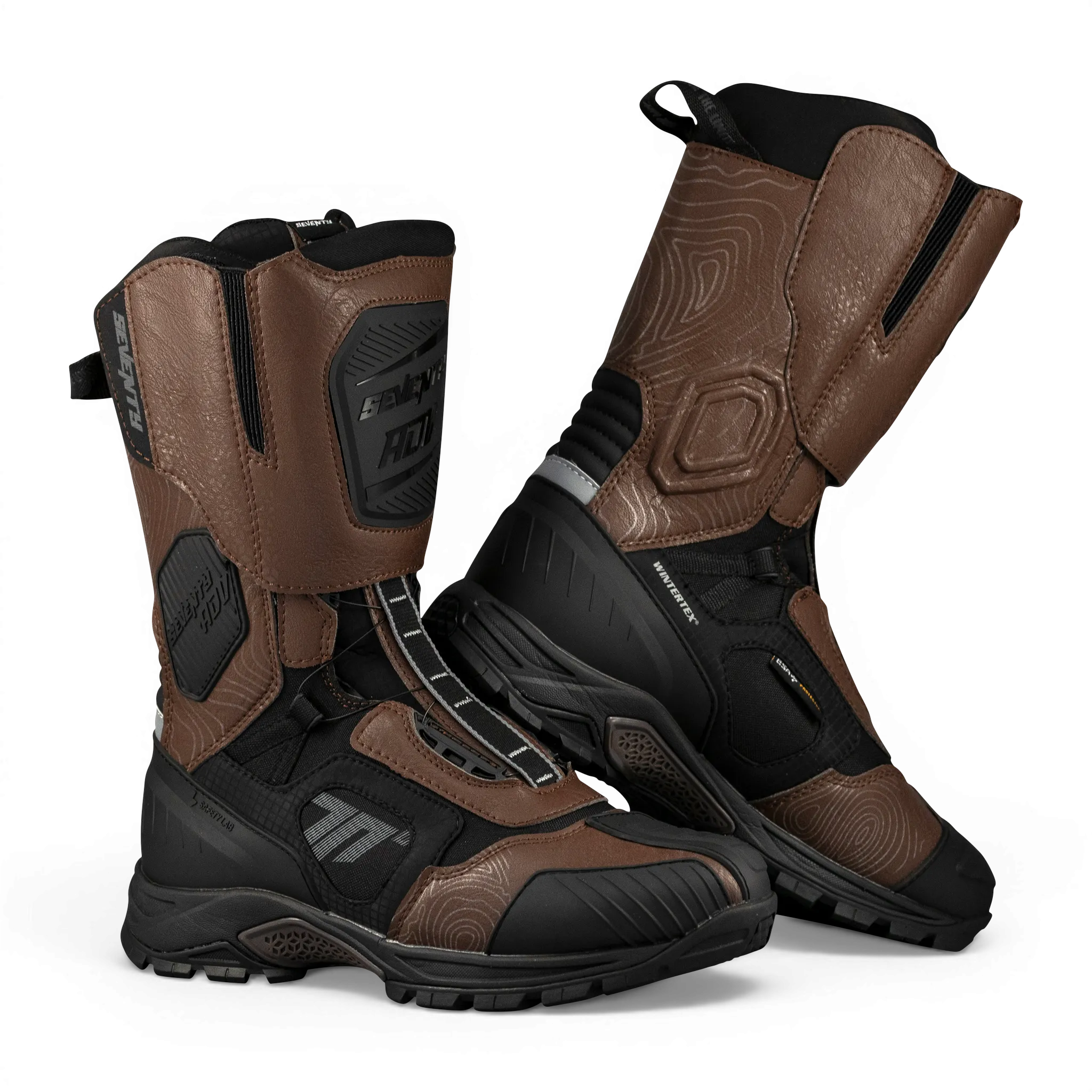 BOTA SD-BA6 STELVIO ALTA NEGRA/MARRON