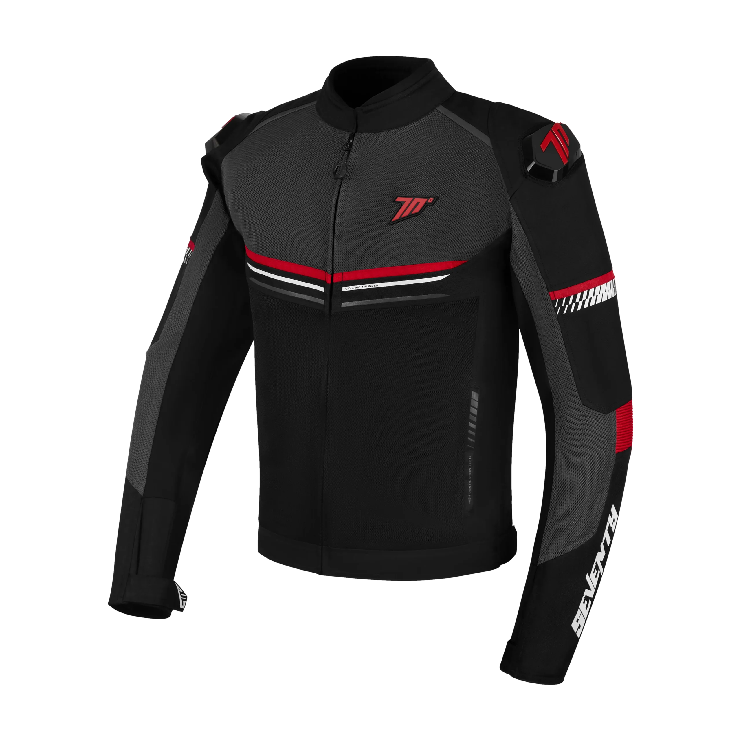 CHAQUETA SD-JR60 THUNDER HOMBRE NEGRO/ROJO/BLANCO