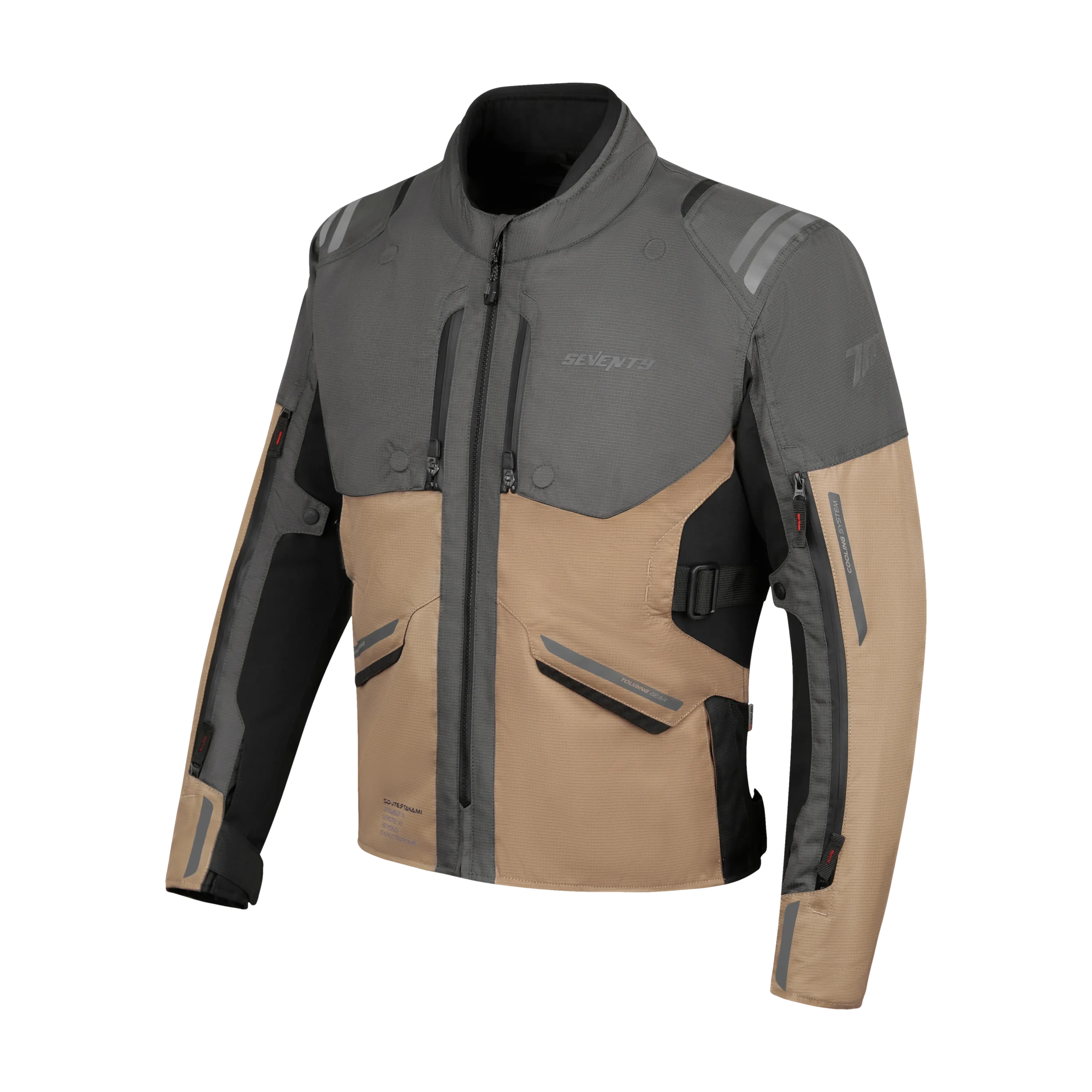 CHAQUETA SD-JT67 TANAMI HOMBRE GRIS OSCURO/ARENA
