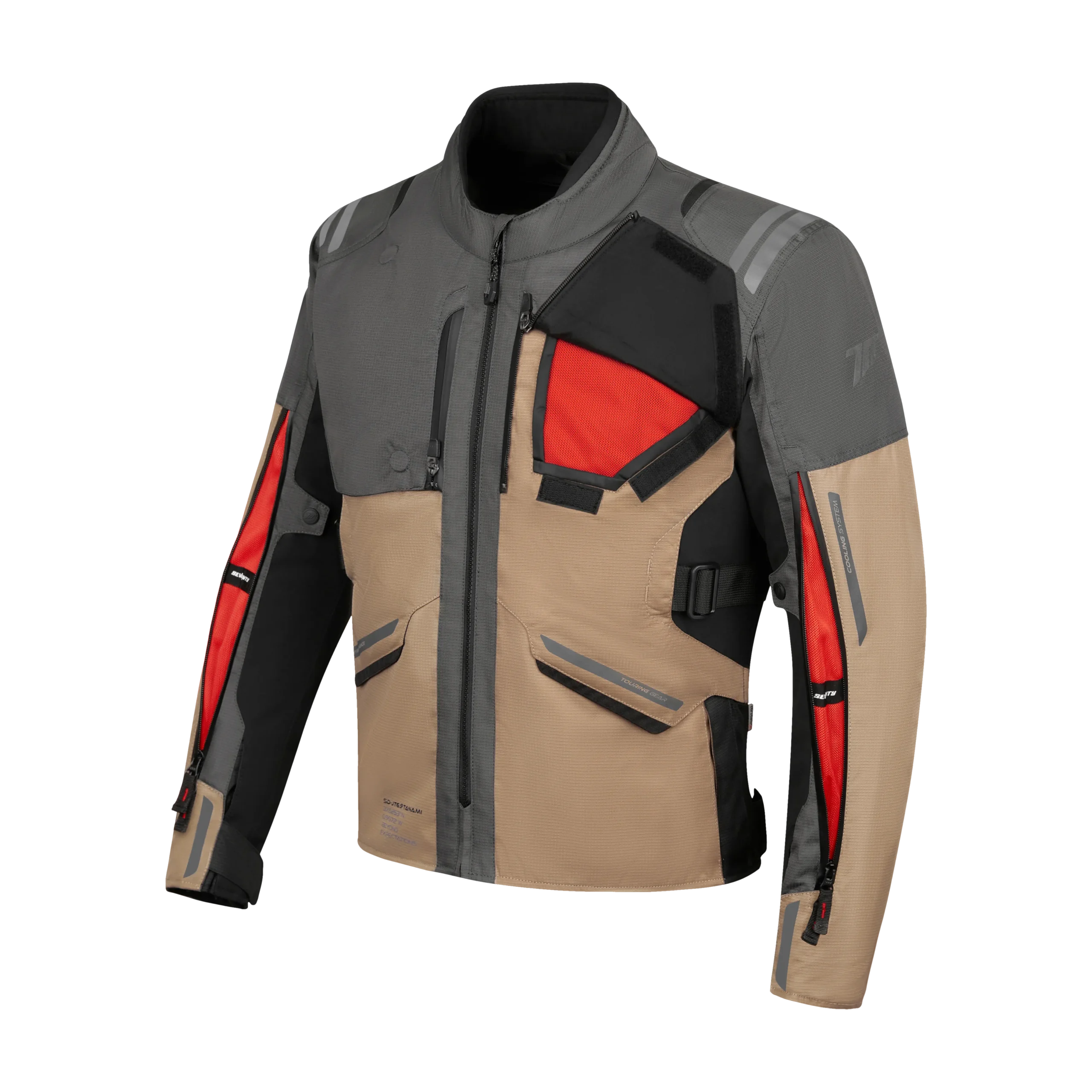 CHAQUETA SD-JT67 TANAMI HOMBRE GRIS OSCURO/ARENA