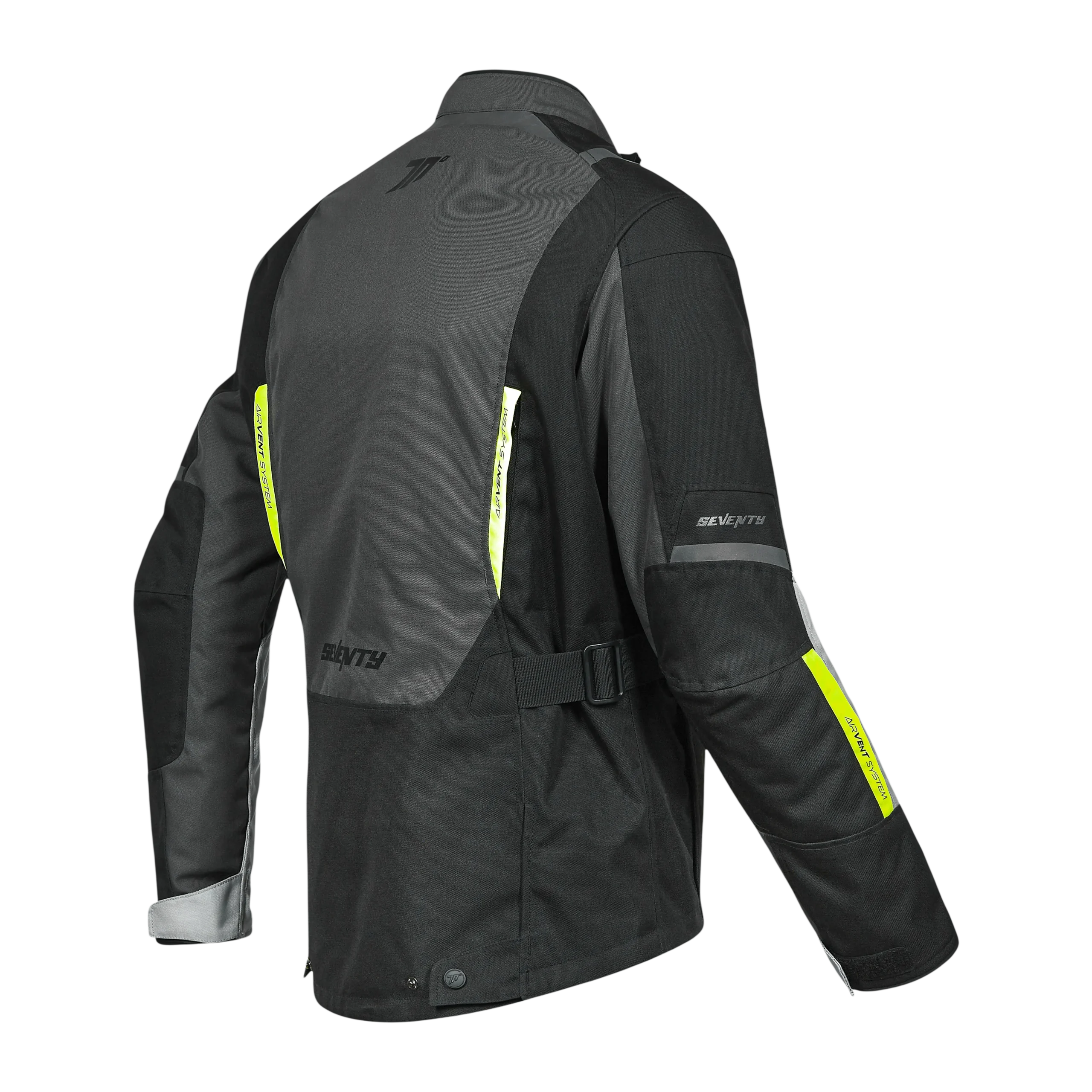 CHAQUETA SD-JT83 TONALE HOMBRE NEGRO/GRIS/AMARILLO FLUOR
