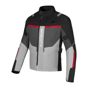 CHAQUETA SD-JT83 TONALE HOMBRE NEGRO/GRIS/ROJO
