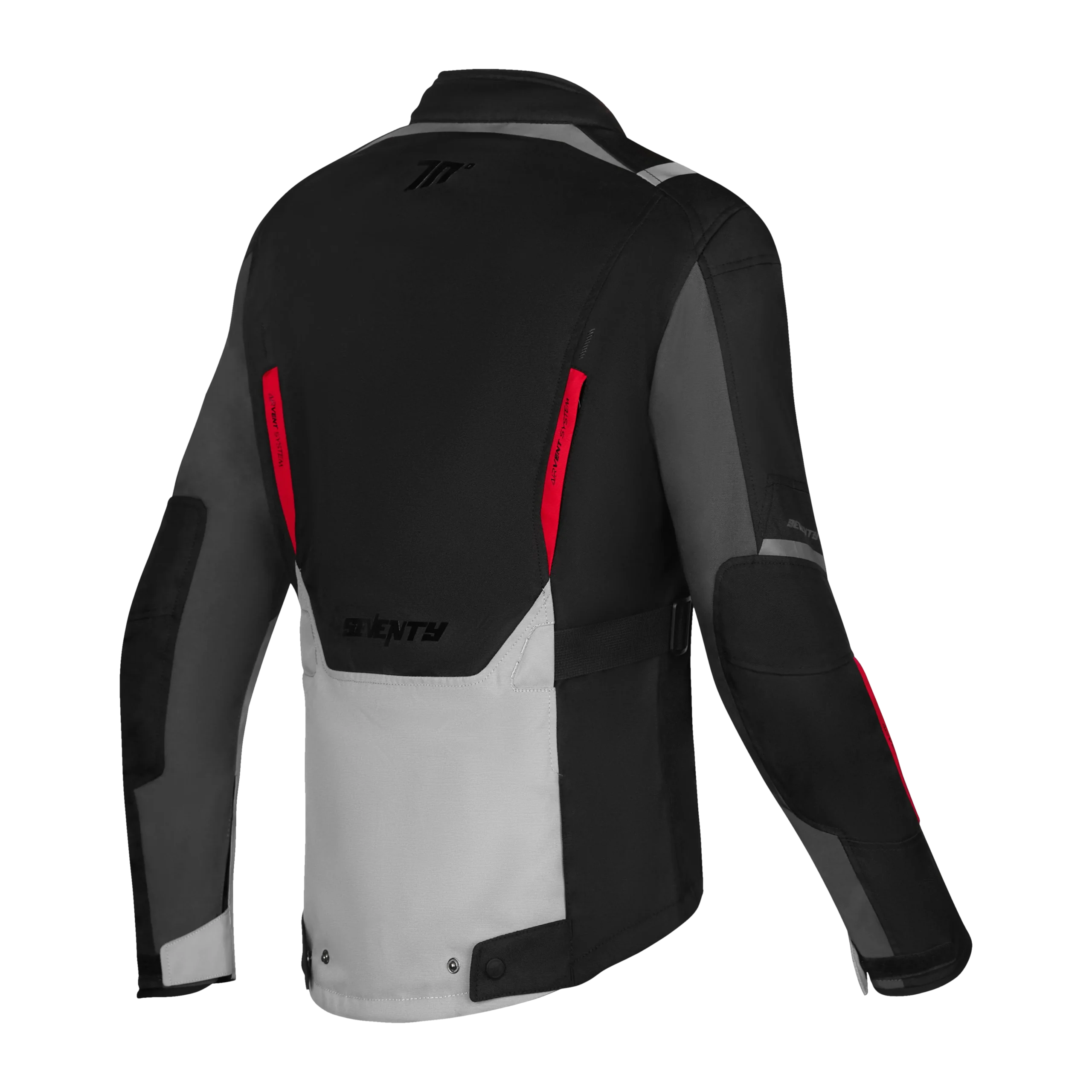 CHAQUETA SD-JT83 TONALE HOMBRE NEGRO/GRIS/ROJO