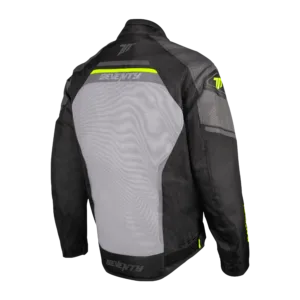 CHAQUETA SD-JR65 PISTON HOMBRE NEGRO/GRIS/AMARILLO FLUOR