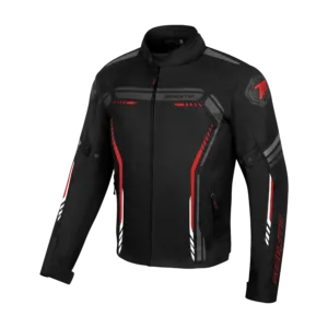 CHAQUETA SD-JR65 PISTON HOMBRE NEGRO/ROJO/BLANCO
