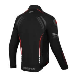 CHAQUETA SD-JR65 PISTON HOMBRE NEGRO/ROJO/BLANCO