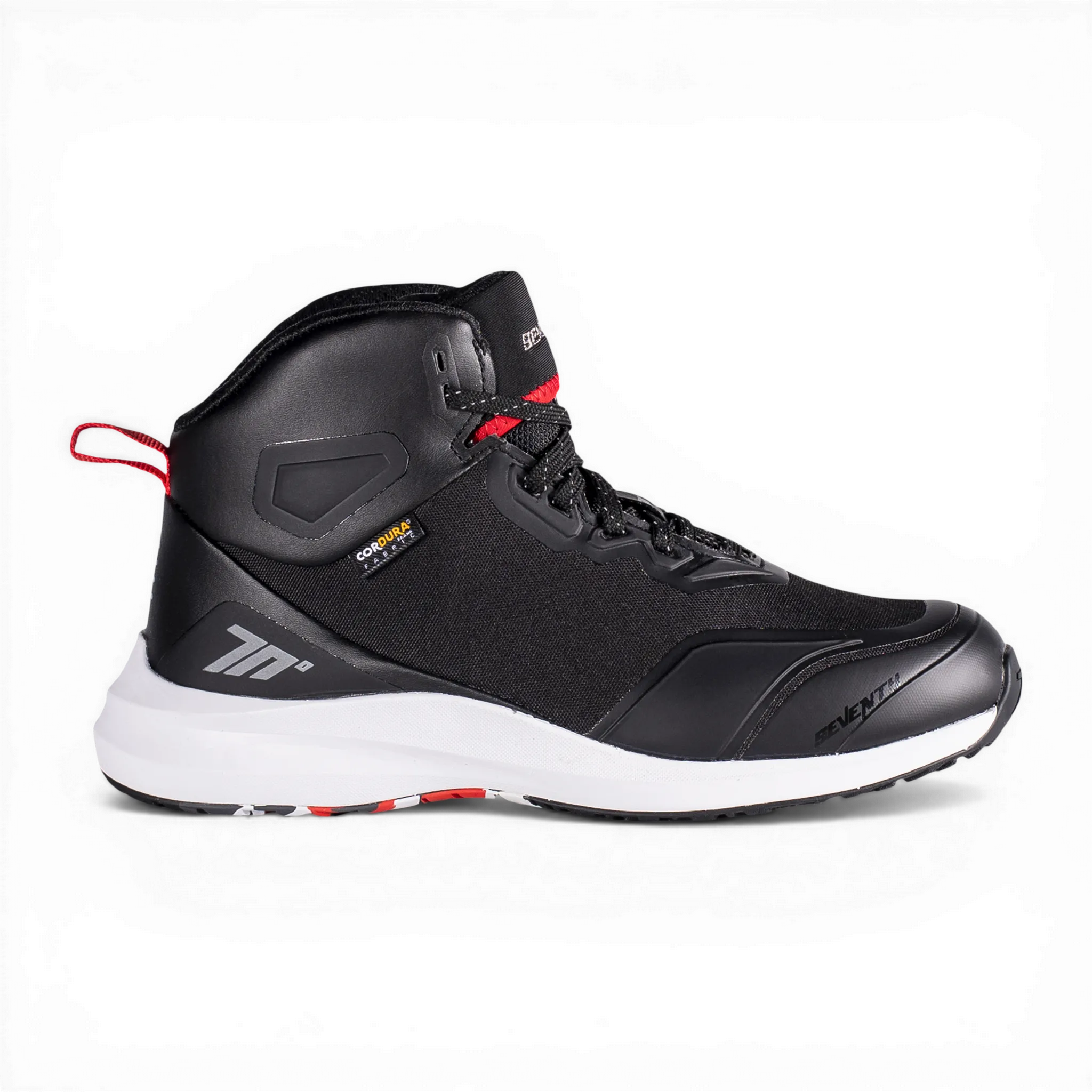 BOTA SD-BC4 VECTOR UNISEX NEGRO/ROJO/BLANCO