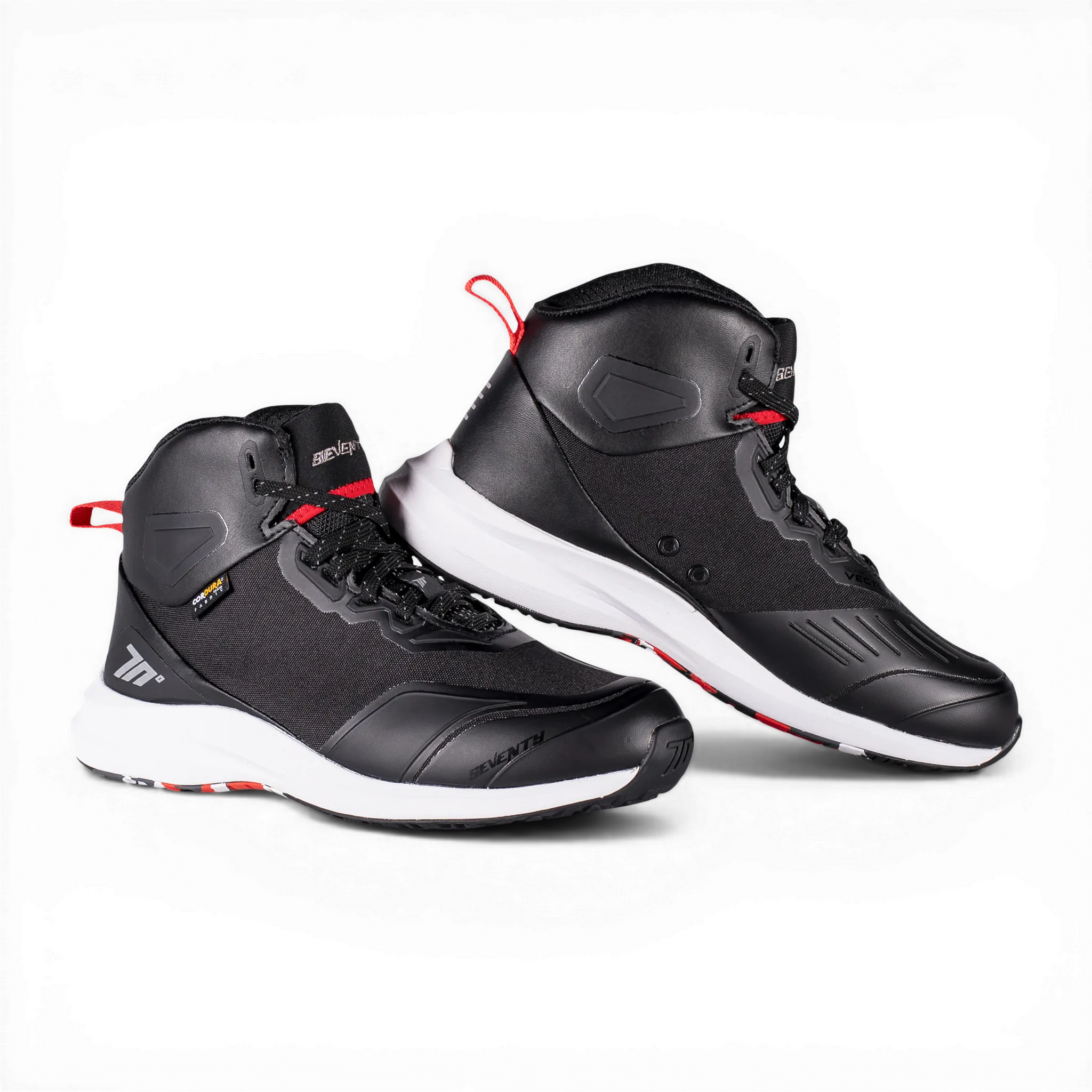 BOTA SD-BC4 VECTOR UNISEX NEGRO/ROJO/BLANCO