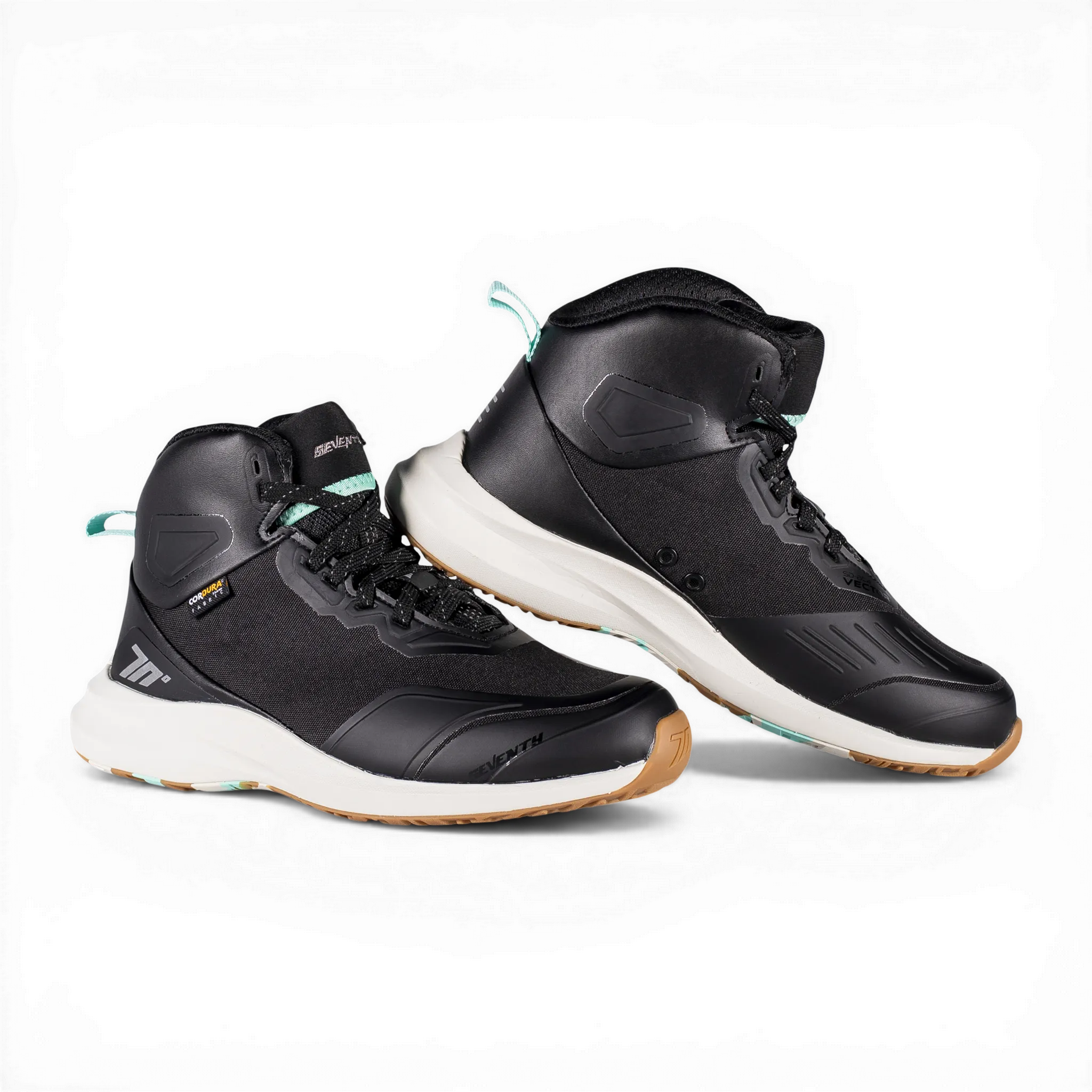 BOTA SD-BC4 VECTOR UNISEX NEGRO/TURQUESA/CARAMELO