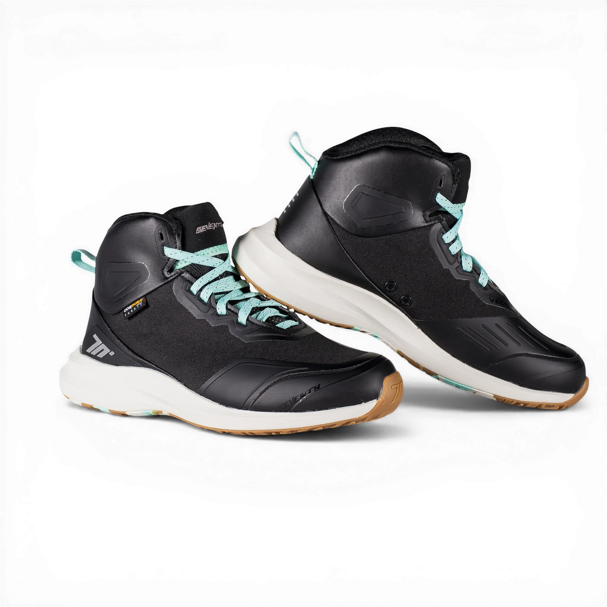 BOTA SD-BC4 VECTOR UNISEX NEGRO/TURQUESA/CARAMELO