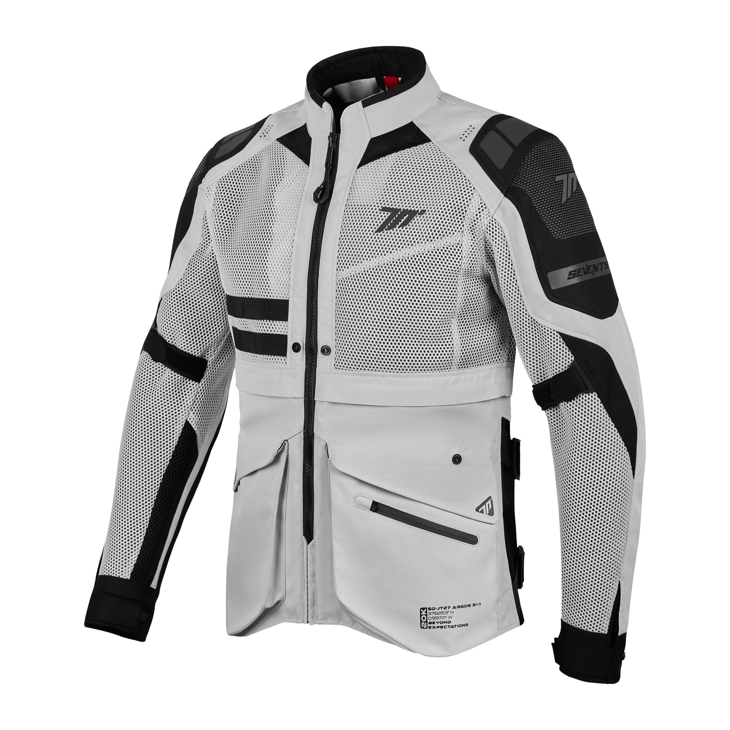 CHAQUETA SD-JT27 ARGOS 3in1 PRO HOMBRE ICE/NEGRO